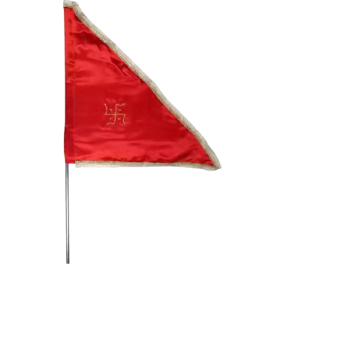 Silk flags (dhwaja)