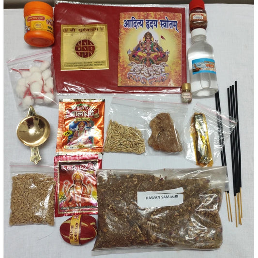 Surya Grah Shanti Pooja Samagri