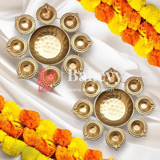 Diwali Diya | Metal Diya | Diwali Lamp | (Pack Of 1)