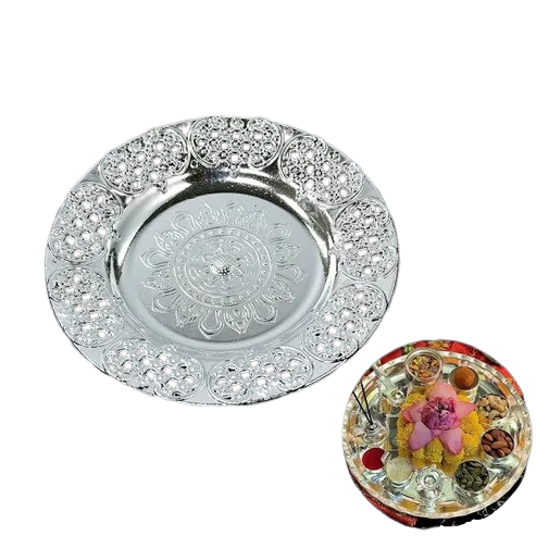 Beautiful Pooja Thali Set: Perfect For Everyday Use Or Special Occasions