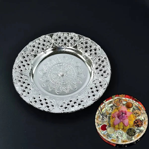 Beautiful Pooja Thali Set: Perfect For Everyday Use Or Special Occasions